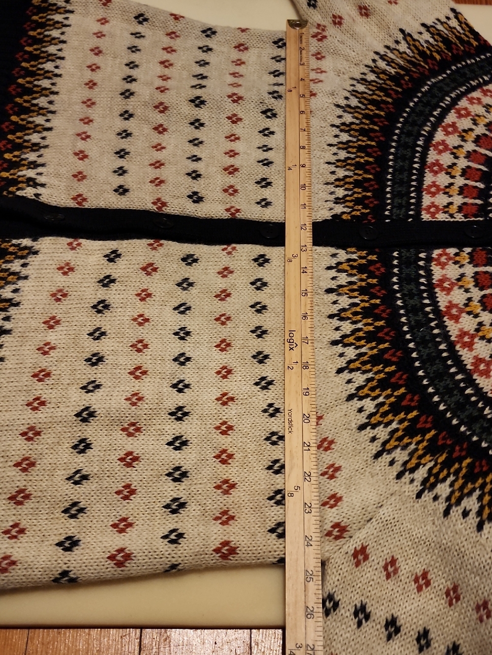 The Dora Cardigan Norwegian Winter XXL - Picture 14 of 15